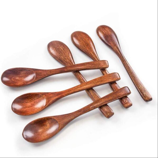 Eco-Friendly Wooden Spoon Set – Handcarved & Chemical-Free