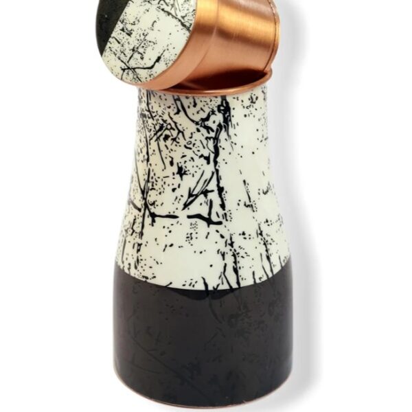 Engraved Copper Sugar Jar – Traditional Artistry