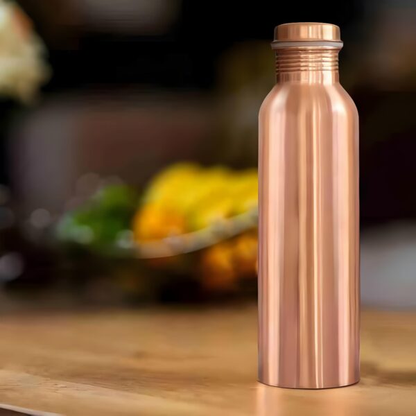 Pure Copper Water Bottle – Ayurvedic & Handcrafted