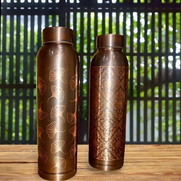Copper Bottle with Infuser – Detox & Flavor